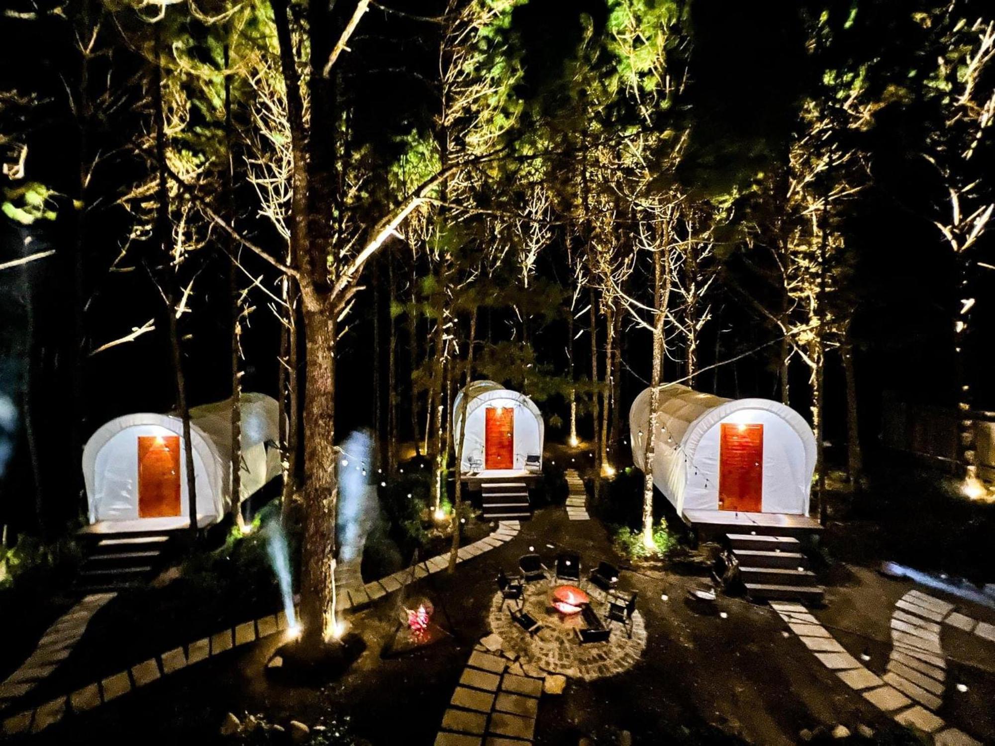 De Vivre Homestay Mang Den Kon Von Kla Extérieur photo