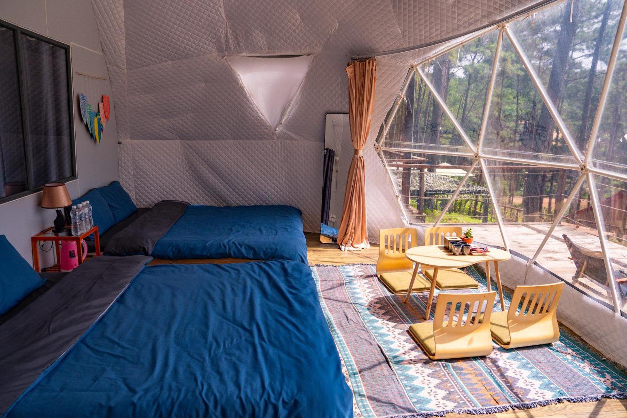 De Vivre Homestay Mang Den Kon Von Kla Extérieur photo